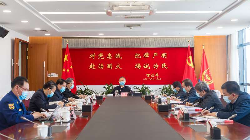 风骚日妣表姐黄明在应急管理部党委会上强调 着力加强党委班子自...